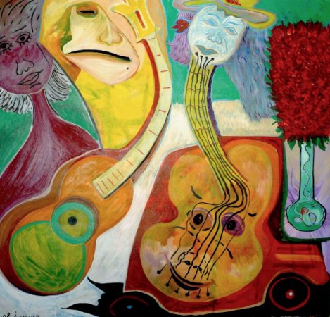 Anwar Djuliadi - My Band
 140 x 140 cm
 acrylic on canvas